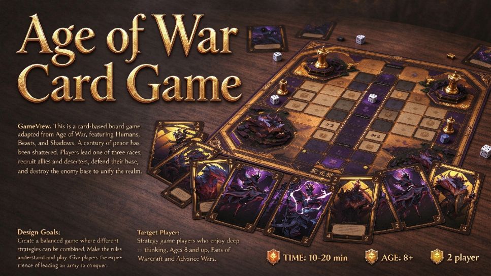 Age of War Card Game