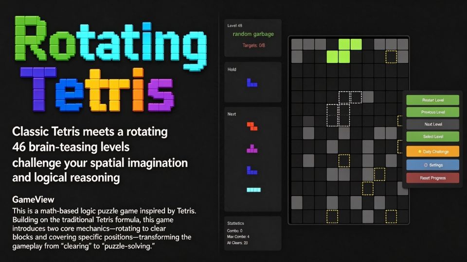 Rotating Tetris